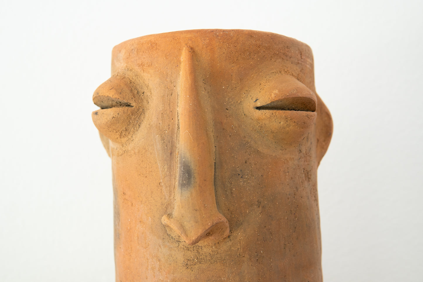 Atzompa Face Pot